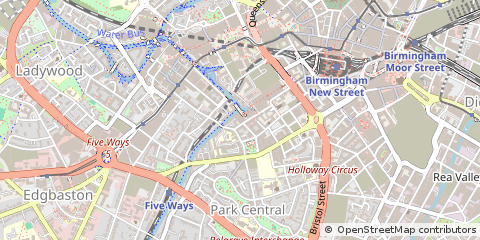 Map of Birmingham