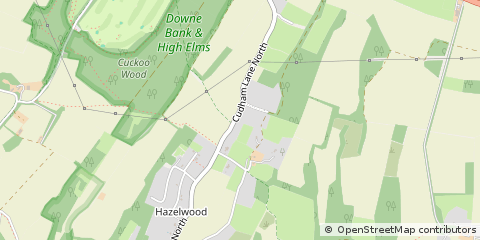 Map of Sevenoaks
