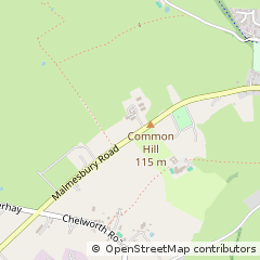 Map of Swindon, Wiltshire