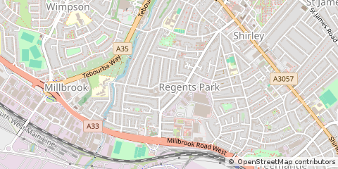 Map of Southampton