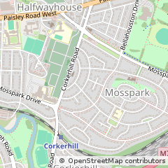 Map of Glasgow