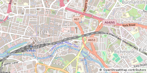 Map of Leeds