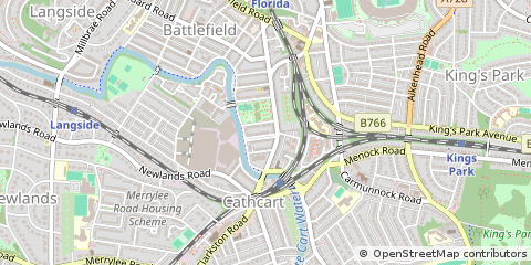 Map of Glasgow