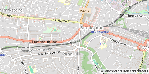 Map of Poole