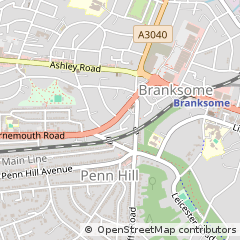 Map of Poole