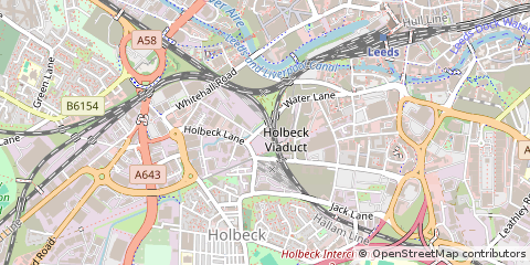 Map of Leeds