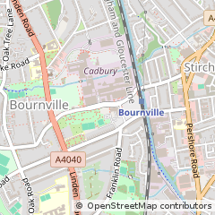 Map of Birmingham