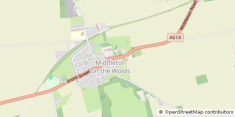 Map of Driffield, East Yorkshire
