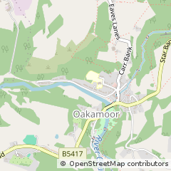 Map of Stoke-on-Trent, Staffordshire