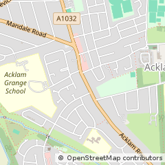 Map of Middlesbrough