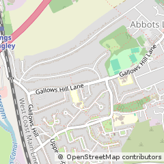 Map of Abbots Langley, Hertfordshire