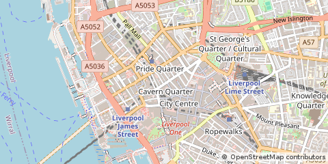 Map of Liverpool