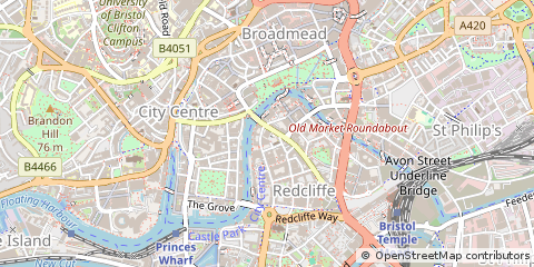 Map of Bristol
