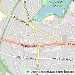 Map of Birmingham, West Midlands