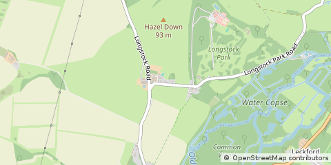 Map of Hants, Hampshire