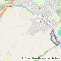 Map of Cheltenham, Gloucestershire