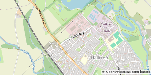 Map of Retford, Nottinghamshire