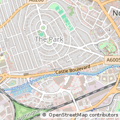 Map of Nottingham