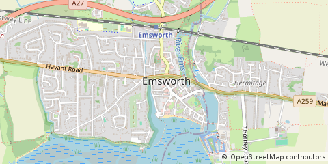 Map of Emsworth