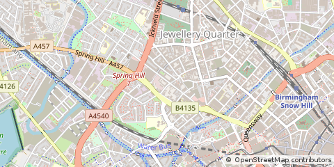 Map of Birmingham