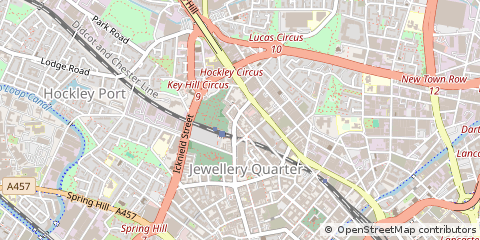 Map of Birmingham, West Midlands