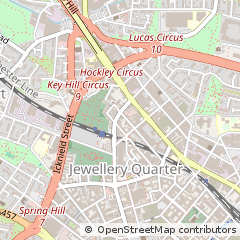Map of Birmingham, West Midlands
