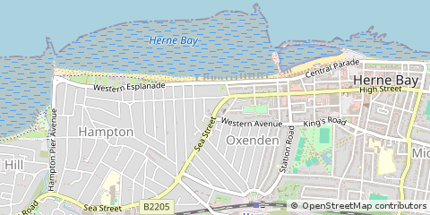 Map of Kent