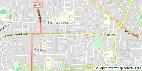 Map of Scunthorpe, North Lincolnshire