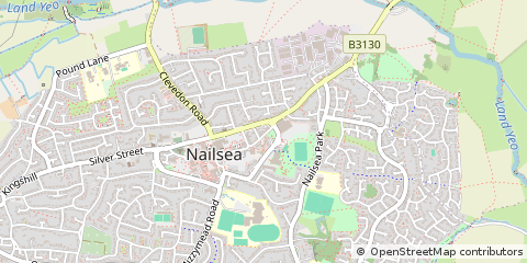 Map of Nailsea, Bristol