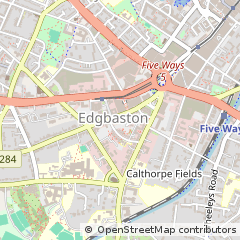 Map of Birmingham