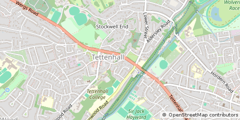 Map of Wolverhampton