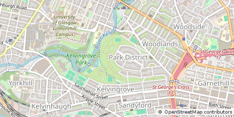 Map of Glasgow