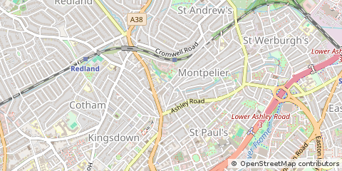 Map of Bristol