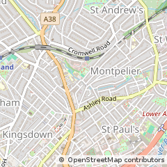 Map of Bristol