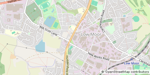 Map of Bradford