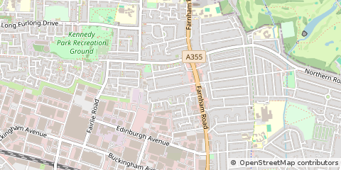 Map of Slough