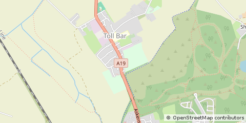 Map of Doncaster, South Yorkshire