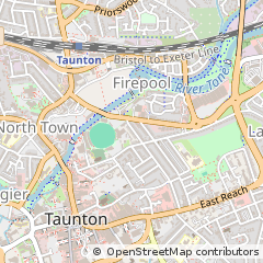 Map of Taunton