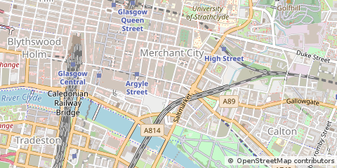 Map of Glasgow