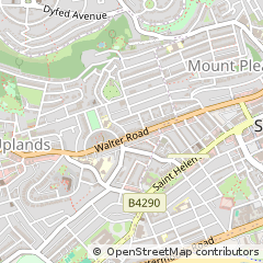 Map of Swansea