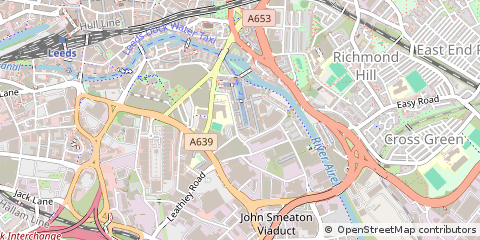 Map of Leeds