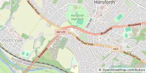 Map of Leeds