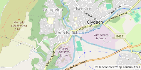 Map of Swansea