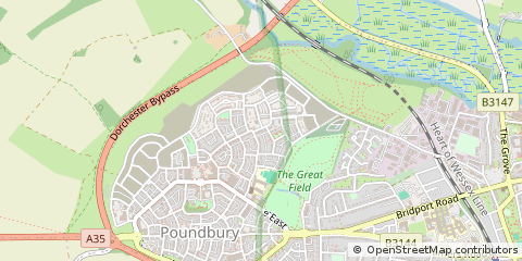 Map of Dorchester