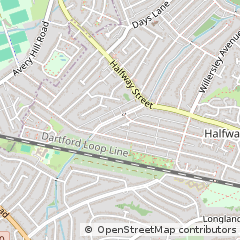 Map of Sidcup