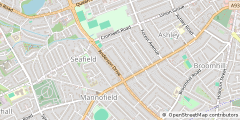 Map of Aberdeen