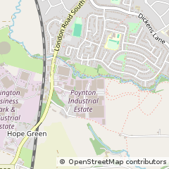 Map of Stockport, Cheshire
