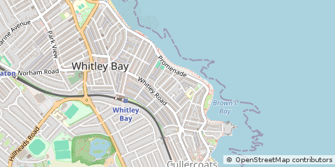 Map of Whitley BAY