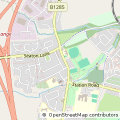 Map of Seaham, County Durham
