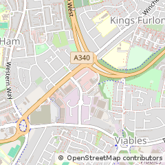 Map of Basingstoke, Hampshire